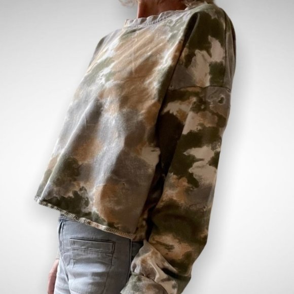 Cropped Sweatshirt 95% Cotton - Picture 6 of 6